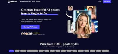 Приложение искусственного интеллекта 1PhotoAI