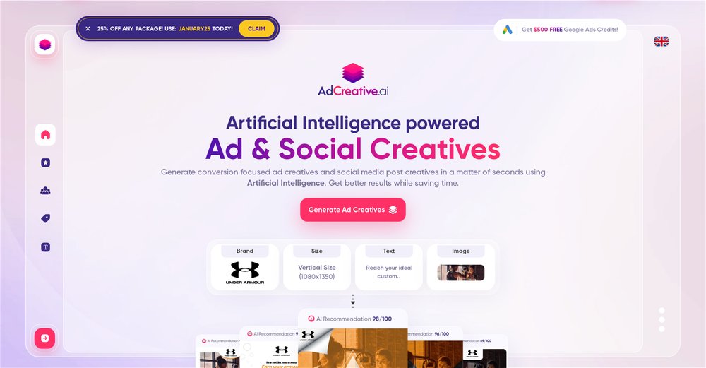Приложение искусственного интеллекта AdCreative