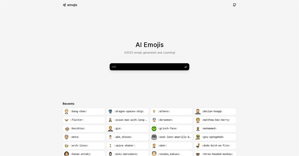 Приложение искусственного интеллекта AI Emojis