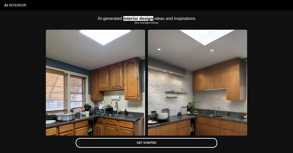 Приложение искусственного интеллекта AI Interior