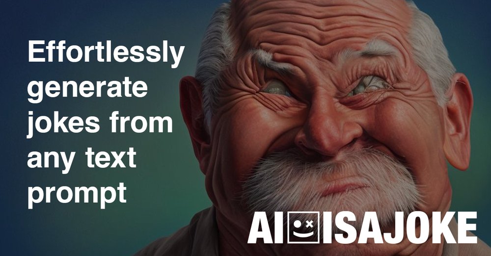 AI Is a Joke - введите тему, и она даст вам шутку