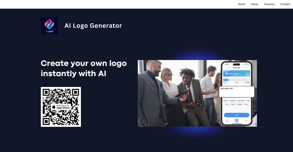 Приложение искусственного интеллекта AI Logo Generator