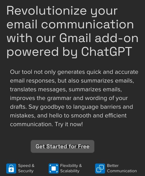 AI Mail Assistant - надстройка gmail для электронной почты