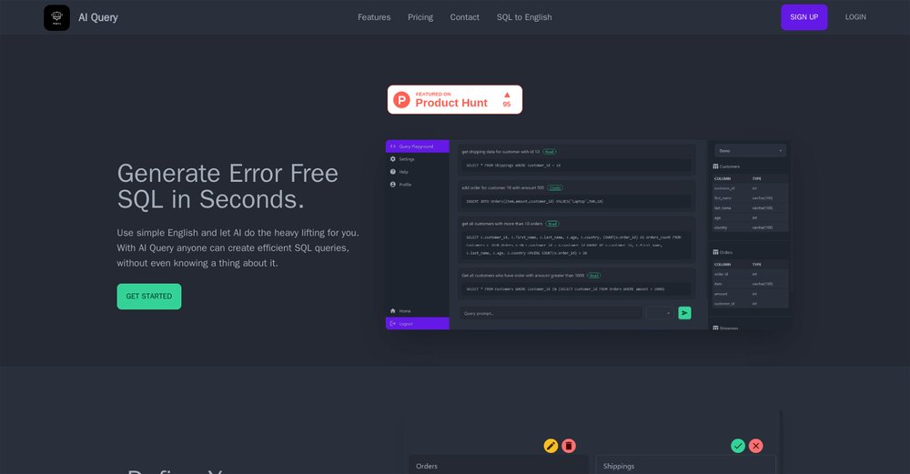 Приложение искусственного интеллекта AI Query