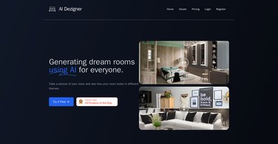 Приложение искусственного интеллекта AIdezigner
