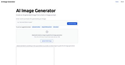 Приложение искусственного интеллекта AIImageGenerator