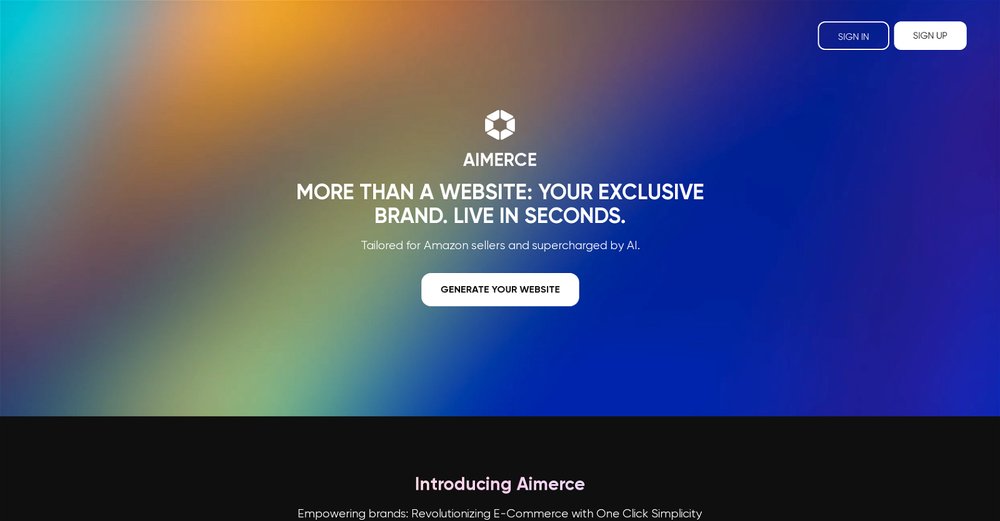 Приложение искусственного интеллекта Aimerce