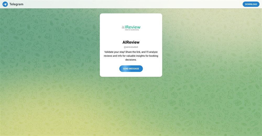 Приложение искусственного интеллекта AIReview