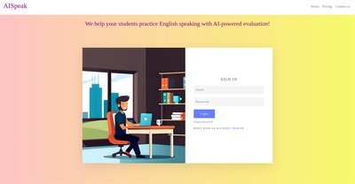 Приложение искусственного интеллекта AISpeak
