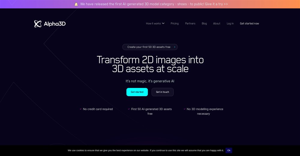 Приложение искусственного интеллекта Alpha3D