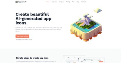 Приложение искусственного интеллекта AppIcons