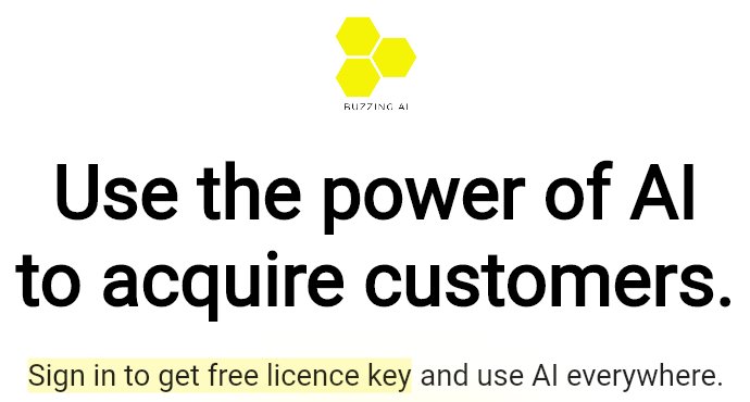 Ask Buzzing AI - инструмент для создания контента