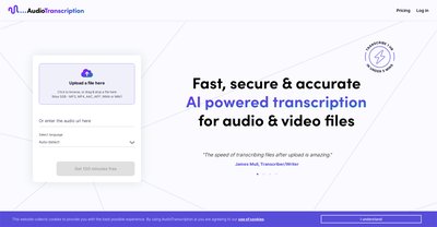 Приложение искусственного интеллекта AudioTranscription