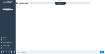 Приложение искусственного интеллекта AutoBTC