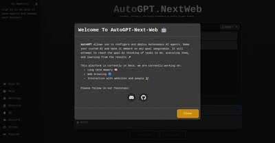 Приложение искусственного интеллекта AutoGPT Nextweb