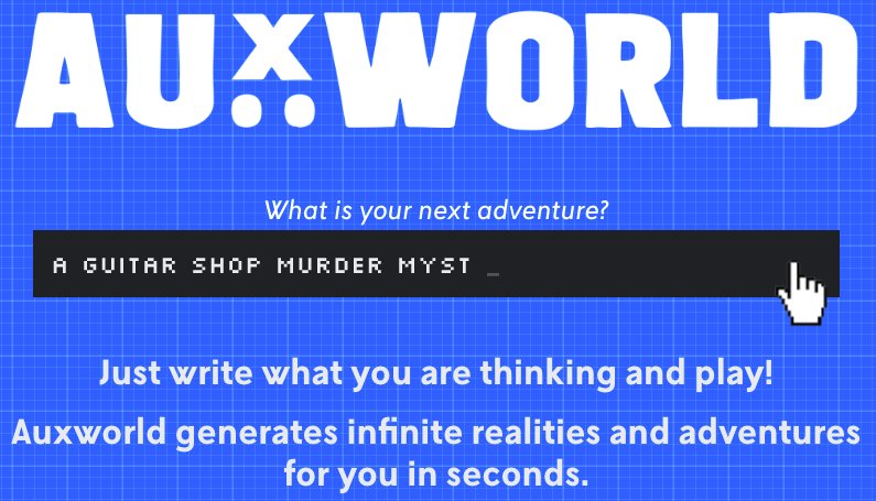 AuxWorld - инструмент для создания бесконечных приключений в виртуальных мирах