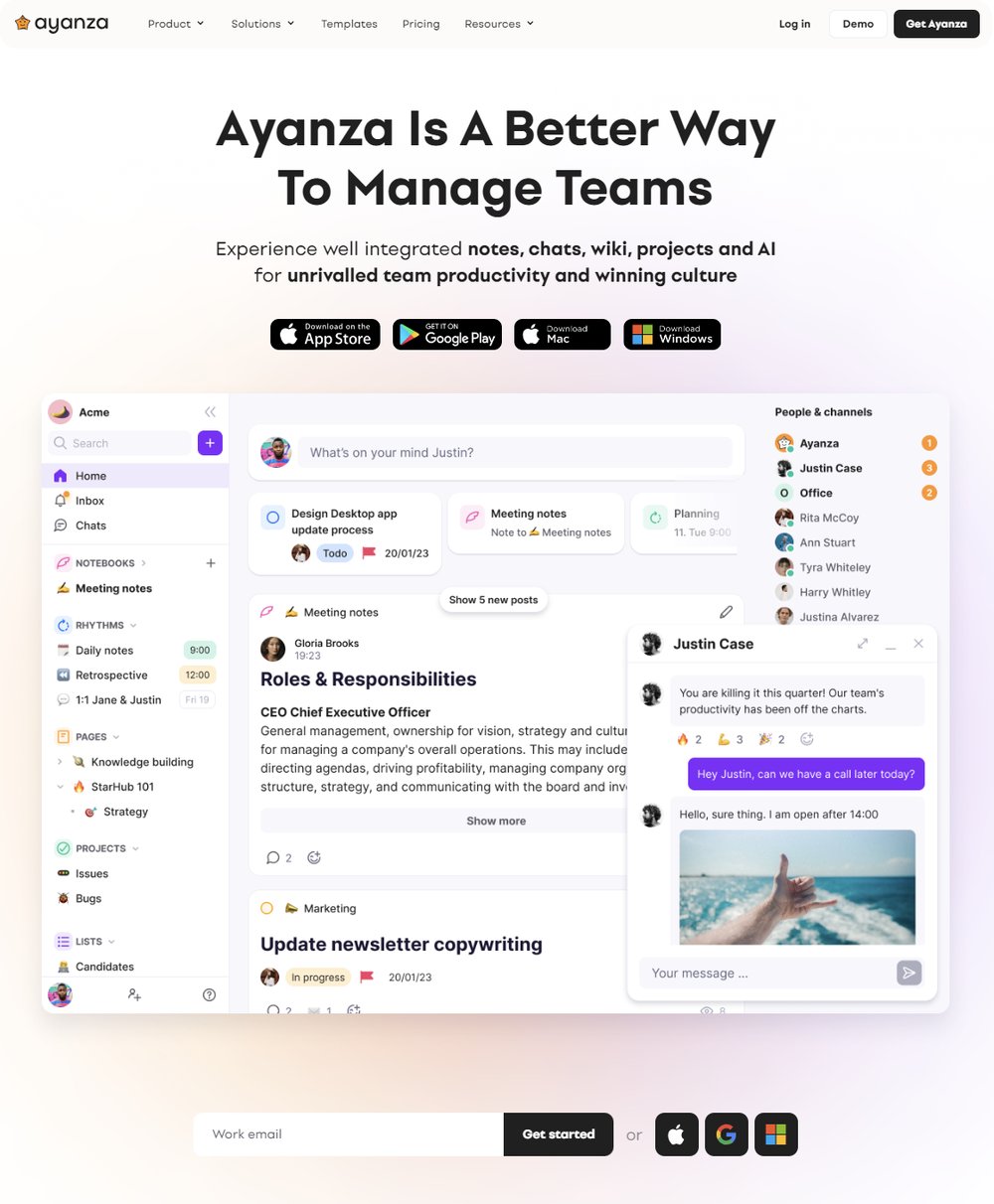 Приложение искусственного интеллекта Ayanza