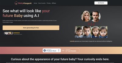 Приложение искусственного интеллекта BabyVisageAI