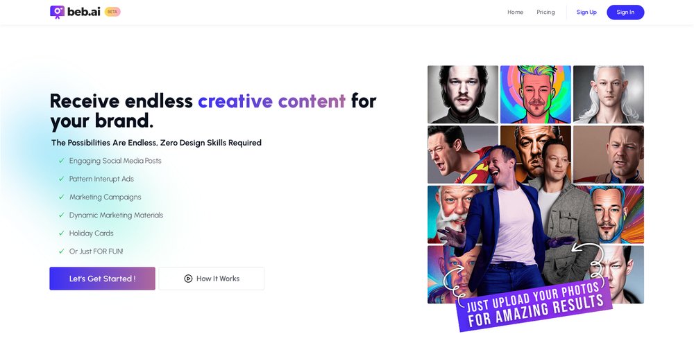 Приложение искусственного интеллекта Beb AI