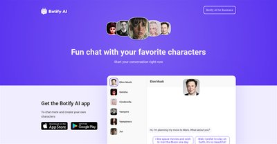 Приложение искусственного интеллекта Botify