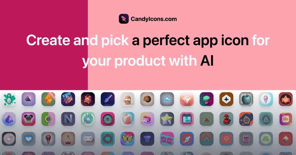 CandyIcons - инструмент для создания пользовательских значков приложений для приложений ios и macos.
