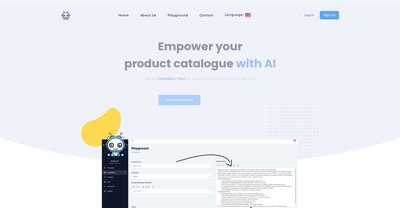 Приложение искусственного интеллекта Catalogue Flow