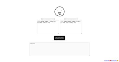 Приложение искусственного интеллекта Chat-example