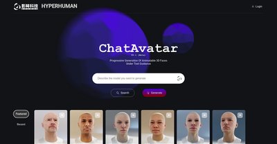 Приложение искусственного интеллекта ChatAvatar