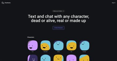 Приложение искусственного интеллекта ChatGenie