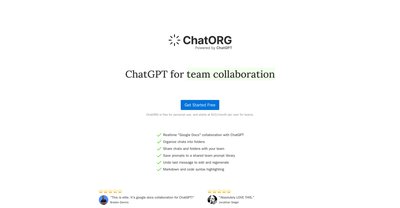 Приложение искусственного интеллекта Chatorg