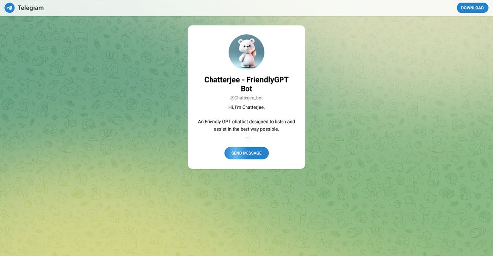Приложение искусственного интеллекта Chatterjee