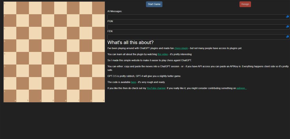 Приложение искусственного интеллекта ChessGPT Atomic