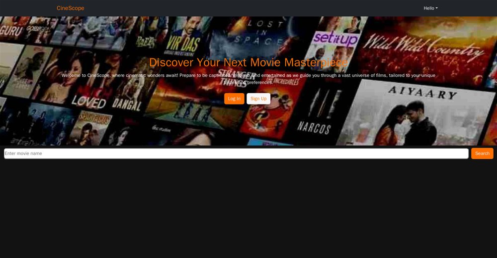 Приложение искусственного интеллекта CineScope