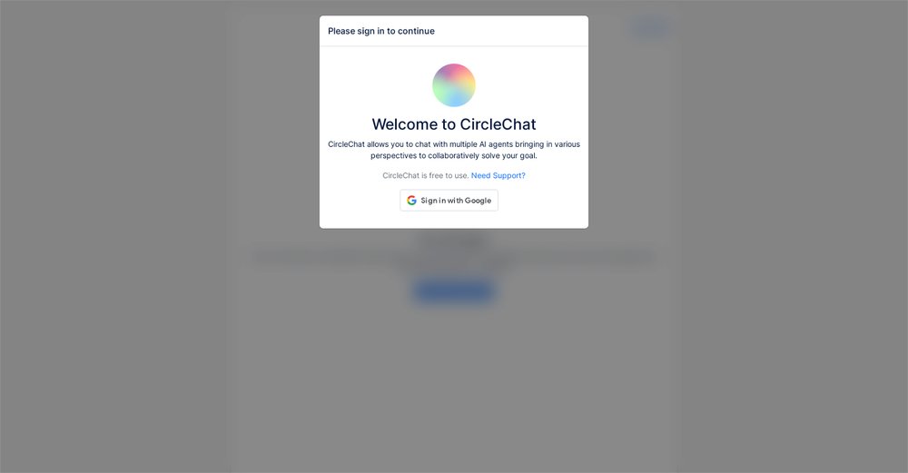 Приложение искусственного интеллекта Circle Chat