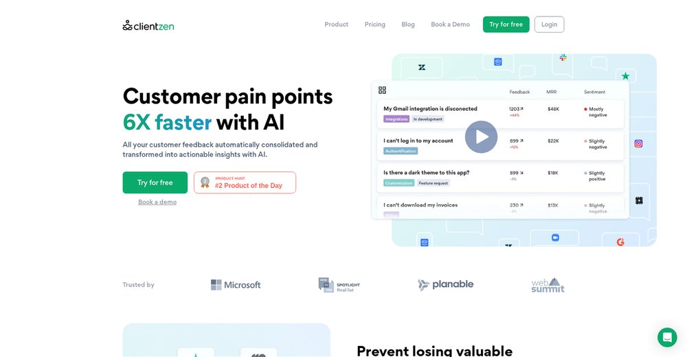 Приложение искусственного интеллекта ClientZen