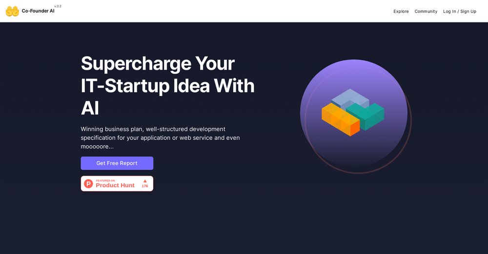 Приложение искусственного интеллекта Co-Founder AI