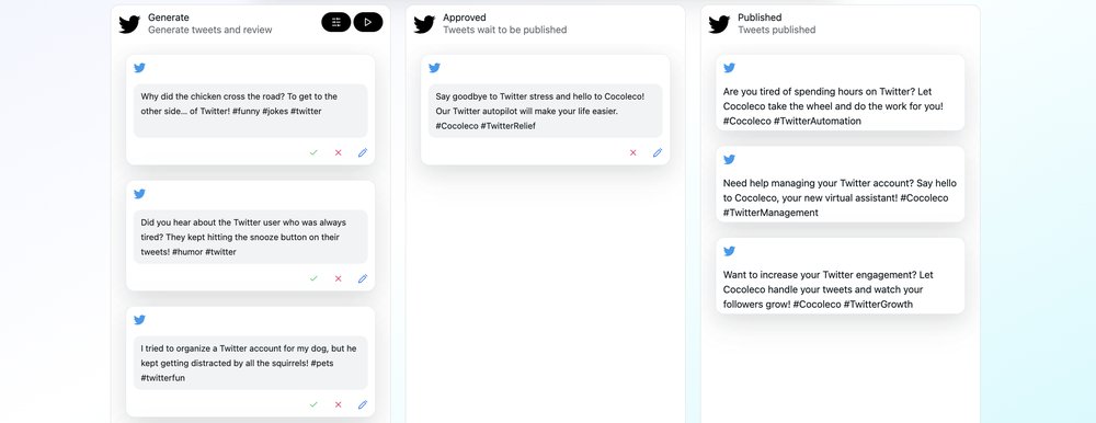 Cocoleco - инструмент, который поможет вам создавать бренды в twitter
