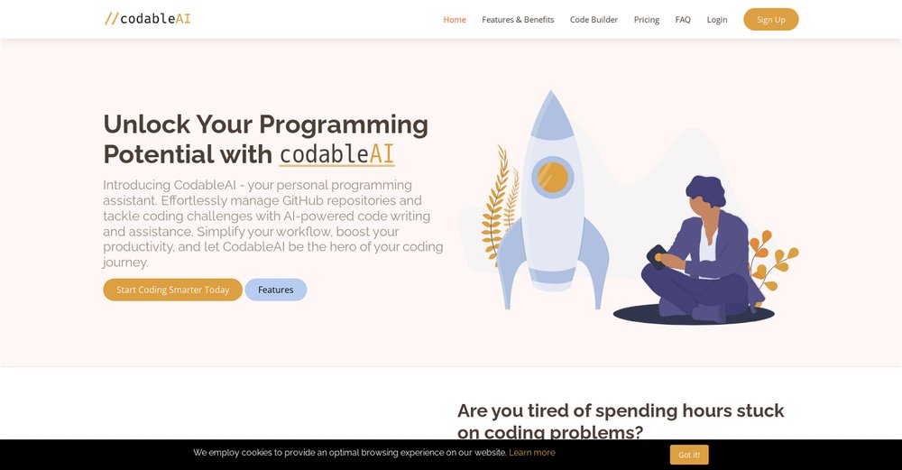 Приложение искусственного интеллекта Codableai