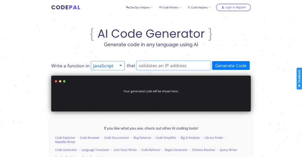 Приложение искусственного интеллекта CodePal