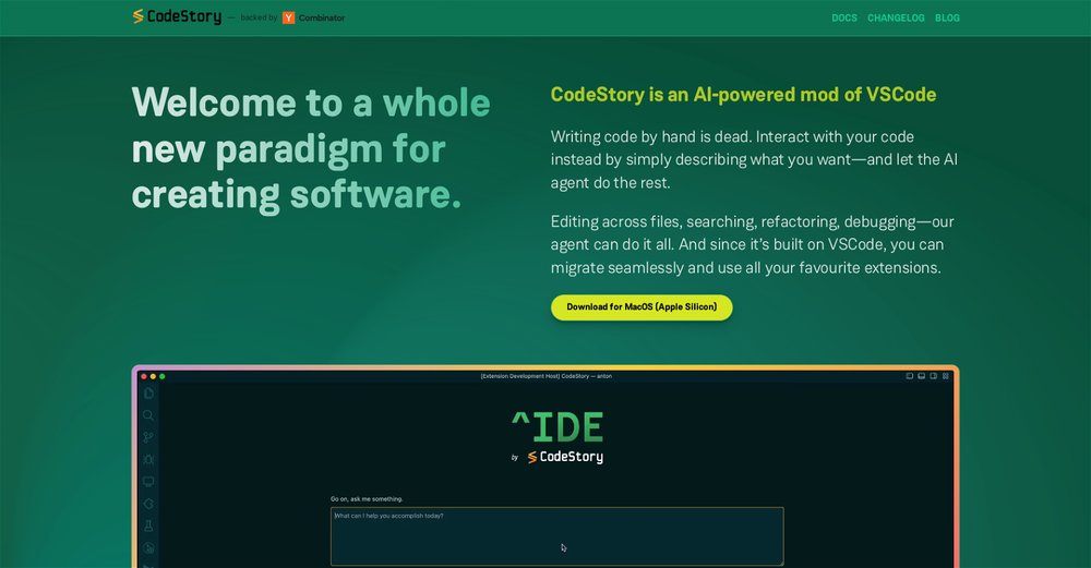 Приложение искусственного интеллекта CodeStory
