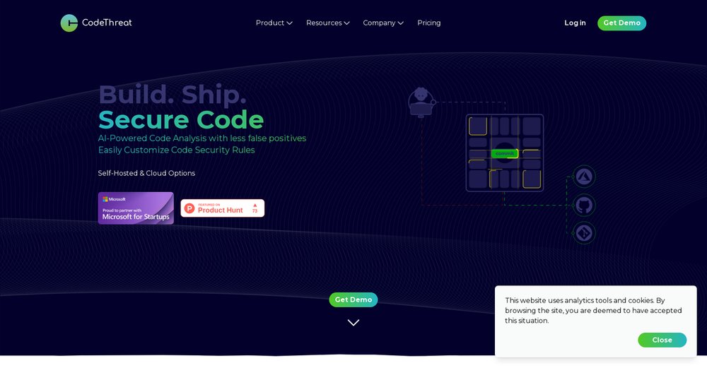 Приложение искусственного интеллекта CodeThreat
