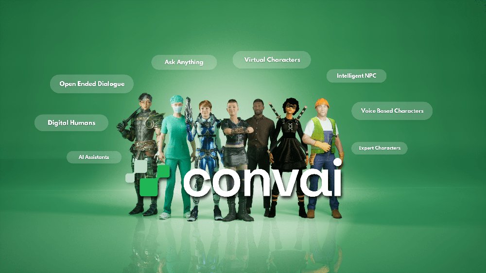 Convai - платформа для создания персонажей и ресурсов npc для игр.