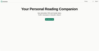 Приложение искусственного интеллекта Converse