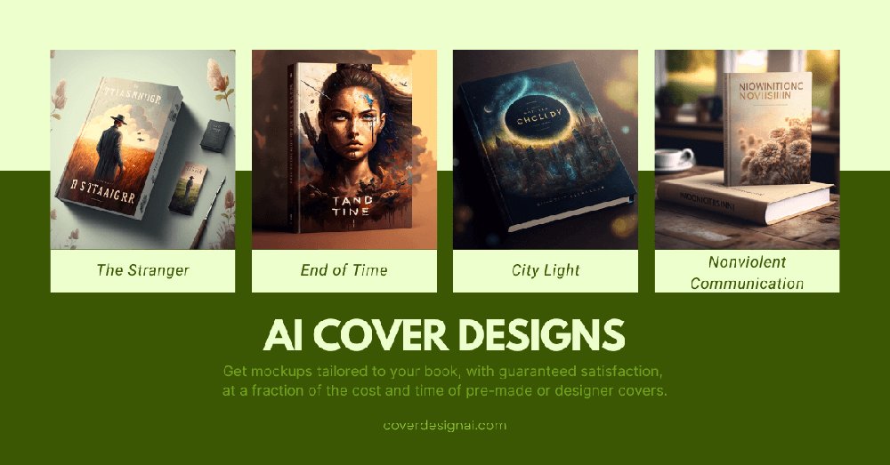 CoverDesign AI - инструмент для создания дизайна обложки книги