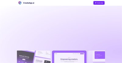 Приложение искусственного интеллекта CreateApp