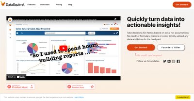 Приложение искусственного интеллекта DataSquirrel