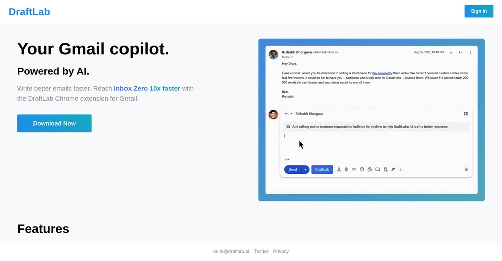 Приложение искусственного интеллекта DraftLab