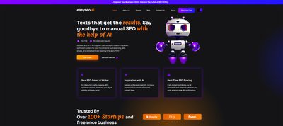 Приложение искусственного интеллекта easyseo.ai