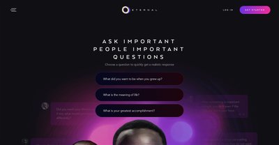 Приложение искусственного интеллекта Eternal AI