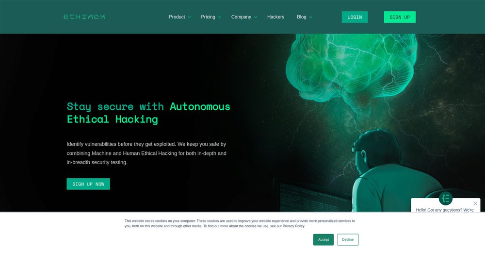 Приложение искусственного интеллекта Ethiack